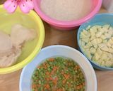 صورة لخطوة 1 من وصفة عيش صيني وحمسة دجاج 🍚😋