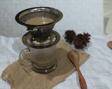 Foto langkah ke 2 dari resep Bajigur Kopi | Fibercreme.