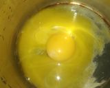 A picture of step 1 of White Chocolate Orange Mousse Parfat.