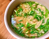 A picture of step 3 of 🌱 Napa Cabbage and Garlic Chive Soup (Vegan).