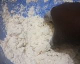 A picture of step 2 of Minced meat filled buns.