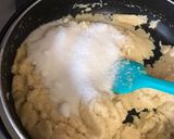 A picture of step 2 of Walnut Halwa.