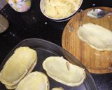 Foto del paso 3 de la receta: Papa rellena de atún con rodajas de batata 🍠🤩