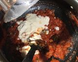 A picture of step 6 of Paneer manpasanda.