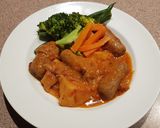 Foto langkah ke 3 dari resep Creamy Sausage casserole.
