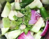 A picture of step 1 of Guava chutney.