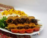 عکس مرحله 6 از دستور کباب برمه ای (رول بادمجان)🍆