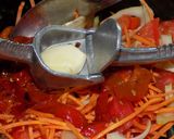 Foto del paso 6 de la receta: Entrañas con morrones quemados y ensalada