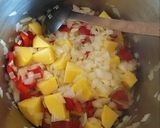 A picture of step 3 of Spicy Sausage and Lentil Casserole.