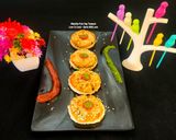 A picture of step 8 of Crispy Bread Mix Veg Gold Coins - Indian Taste Continental Starter Bites - Shallow Fry Tawa Recipe.