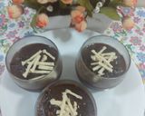 A picture of step 6 of Hershey's Chocolate pudding.