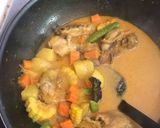 Foto langkah ke 4 dari resep Gulai Ayam Sayuran Sehat.