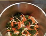 Zöldséges brokkoli leves daragaluskával recept fázis 2 fotója