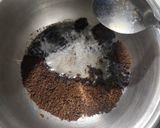 A picture of step 3 of Custard Oreo pudding.