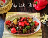 Foto langkah ke 4 dari resep Sapi Lada Hitam Paprika.