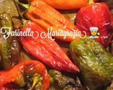 Foto del passaggio 5 della ricetta Nuova insalata di peperoni verdi e rossi del mio orto, patate e cipolla di tropea 👩🍳🏡🇮🇹🌍❤️🦁