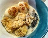 Foto langkah ke 10 dari resep Opor Ceker Kampung Telor Tahu + Sambel Goreng Ati.