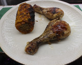 Foto del paso 7 de la receta: Jamoncitos de pollo con mazorcas de maíz al grill doble