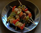 A picture of step 5 of Mushroom Tikka.