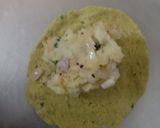 A picture of step 7 of Palak Aloo Paratha.