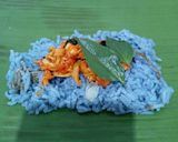 Foto langkah ke 5 dari resep Nasi bakar bunga talang.