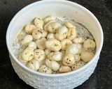 A picture of step 3 of Makhana Chia PuddingSuper Easy & Healthy Vegan Pudding.
