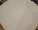 A picture of step 1 of Roll paratha in desi ghee.