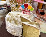 Foto langkah ke 8 dari resep Birthday Cake | Vanilla Cake moist Recipe.