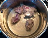 Hình bước làm 1 của món Canh khoai sọ,rau rút hầm xương