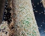 Foto langkah ke 6 dari resep 413# Mochi gulung pandan.