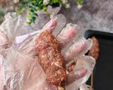 Foto langkah ke 4 dari resep Sate Buntel Daging Kambing dg Sambal Kecap Ala Diyos #568.
