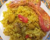 Foto del paso 4 de la receta: Arroz con chipirones y langostinos