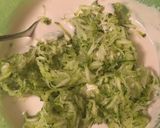 A picture of step 4 of Zucchini Fritters.
