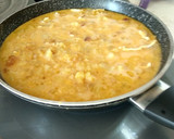 Foto del paso 5 de la receta: Tortilla rellena de cecina con queso de cabra 😋