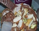 A picture of step 4 of Monster Milk shake.