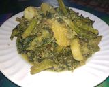 লাউ শাক পোস্ত রেসিপির ধাপ 6 ছবি