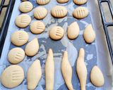 A picture of step 2 of Butter cookies #Kano State#.