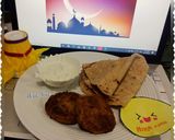 A picture of step 3 of Shami kabab.