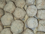 Albóndigas de pollo en salsa de verduras