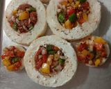 पिज़्ज़ा डोनट डिस्क (pizza donut disc in Hindi) रेसिपी चरण 5 फोटो