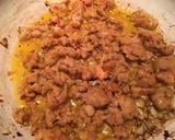 Foto del paso 3 de la receta: Gnocchi con salsa de 4 quesos y Ragú de chorizo