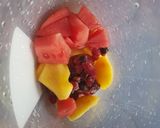 Une image de l'étape 1 de Smoothie gourmand au fruits.