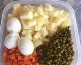 Foto del paso 2 de la receta: Ensalada rusa argentina