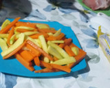 Foto del paso 2 de la receta: Lomo de cerdo mechado con guarnición de verduras salteadas