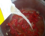 Foto del paso 5 de la receta: Albóndigas en salsa de pimientos rojos 🤤