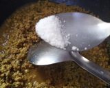 A picture of step 6 of Keema samosey.