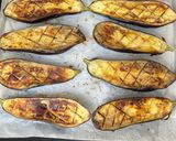 Une image de l'étape 10 de Papoutsakia 🇬🇷 aubergines farcies à la viande hachée et béchamel.