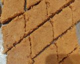 A picture of step 2 of Coconut burfi.