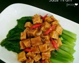 Foto langkah ke 3 dari resep Tumis Pakcoy Tahu Saus Tiram.