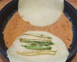 Foto del paso 7 de la receta: Crepe de verduras y salsa rosa